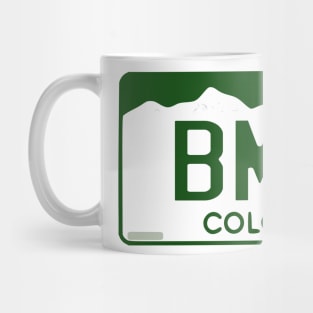 BMFS Colorado License Plate Mug
